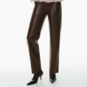 New Aritzia The Melina™ Pant High-waisted Vegan Leather pants